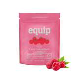 Equip gomitas frambuesa frontal del envase mostrando cantidad y sabor
