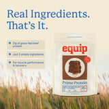 Equip Prime smoothie de frutas con polvo, opción nutritiva para desayuno