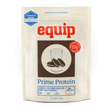 Equip Prime muestra el envase frontal y diseño, producto atractivo y claro