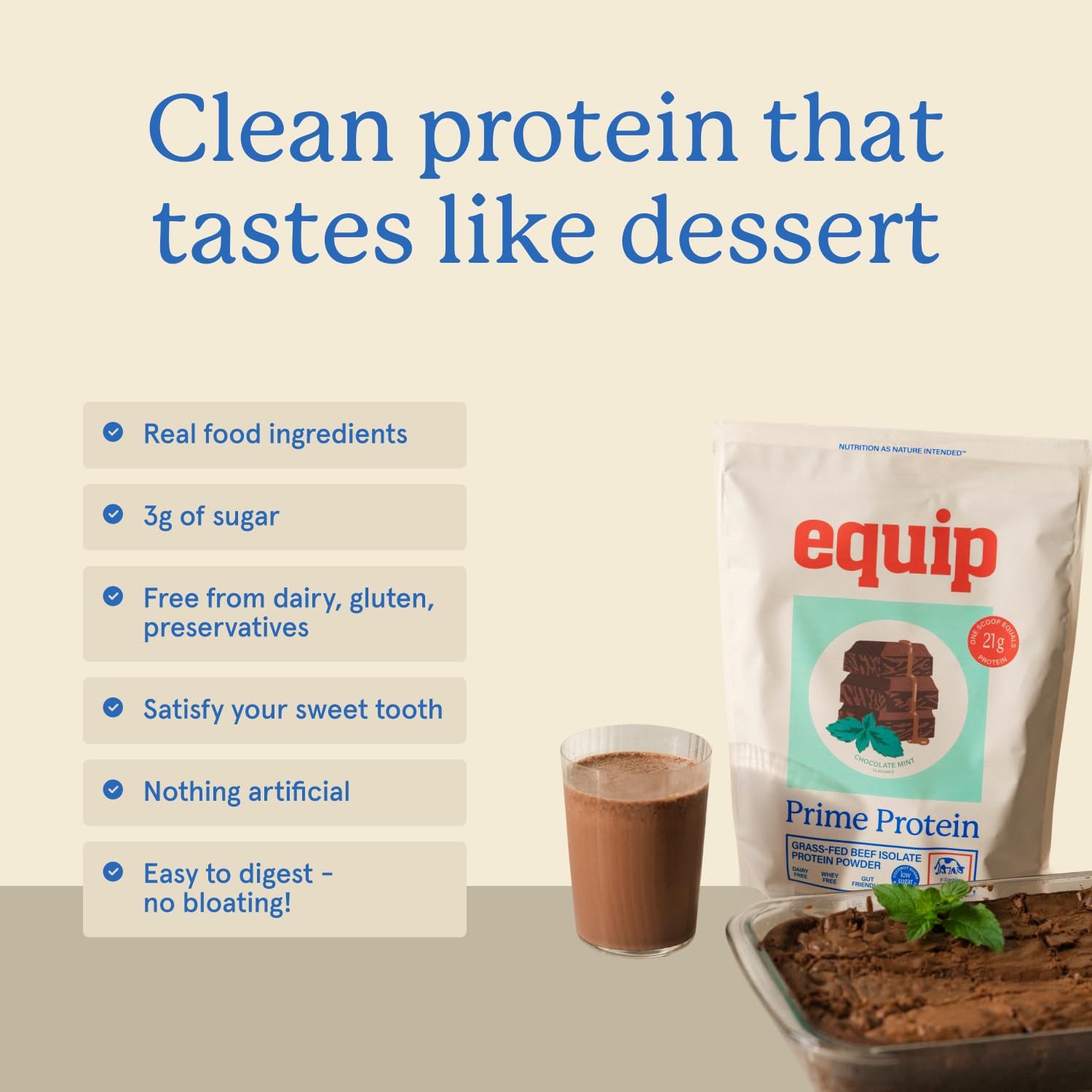 Equip Prime usado en pancakes proteicos, añade sabor y proteína sin lácteos