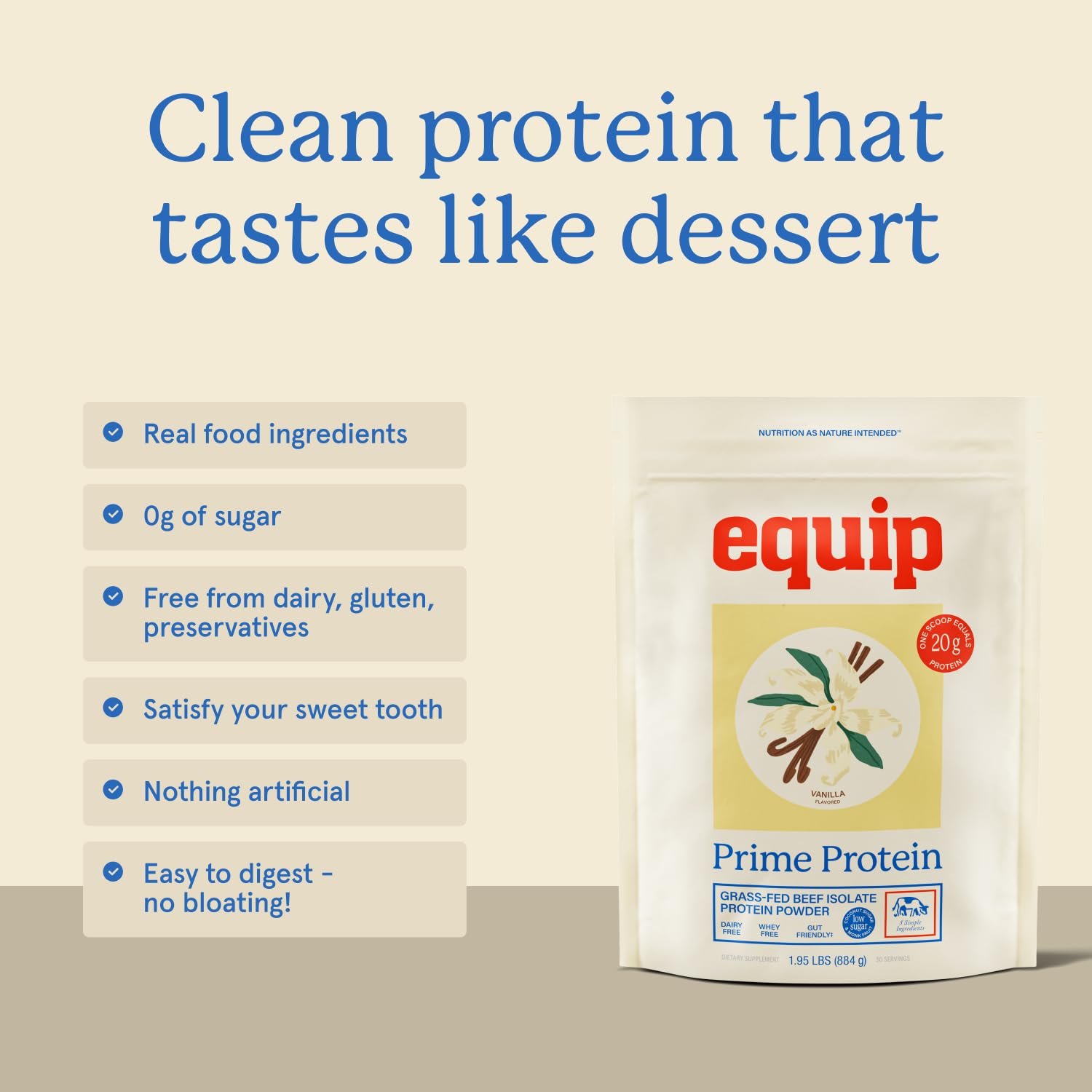 Pila de pancakes con Equip Prime incorporado, opción para desayuno rico en proteína