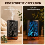 EQUSUPRO detalle patrón árbol en metal que realza decoración moderna