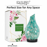 EQUSUPRO difusor en sala decorativa aportando aroma y humedad ligera