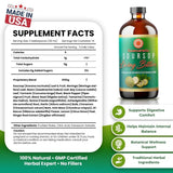 Essence Herbs botella cerrada con etiqueta legible, transmite confianza y calidad