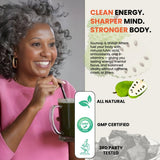 Essence Herbs vaso con la mezcla lista para beber, muestra conveniencia