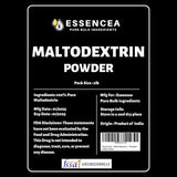 Cucharada medidora con maltodextrina Essencea, dosificación precisa para recetas