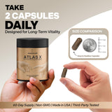 Essencraft Atlas X detalle de Shilajit y textura que enfatiza origen natural