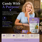 Essential Candy etiqueta con certificaciones orgánicas y sin gluten