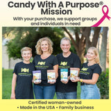 Essential Candy etiqueta con certificaciones orgánica, vegana y sin gluten
