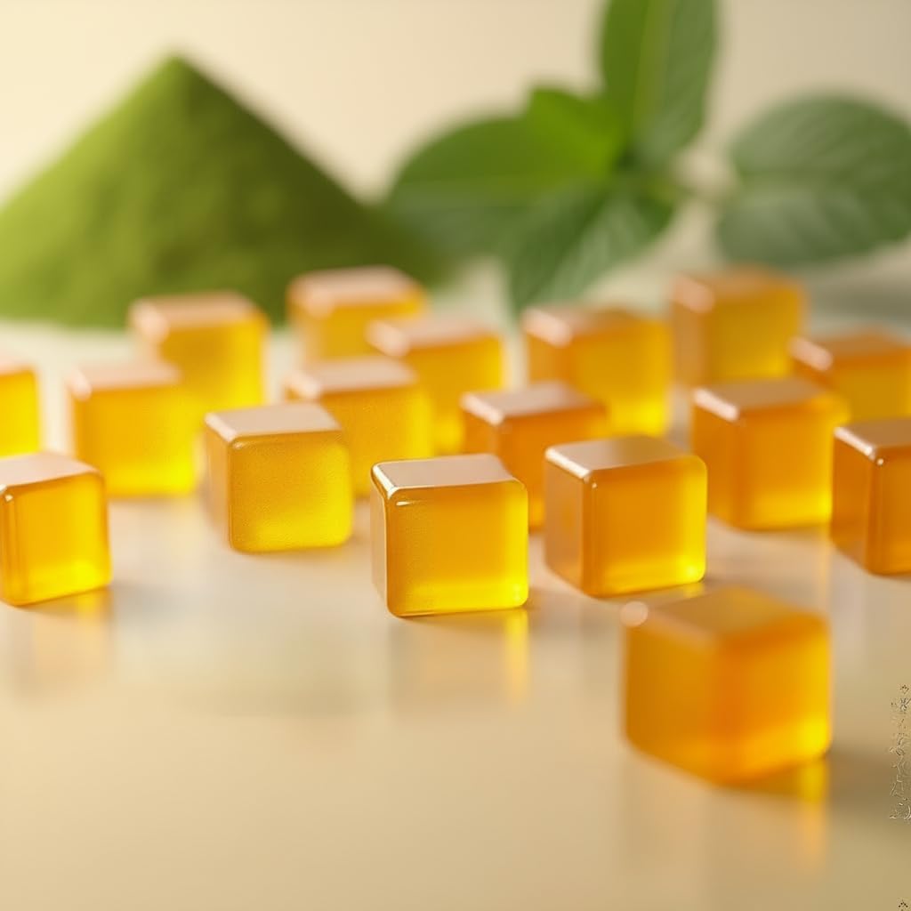 Essential Candy pastilla en mano para comparar tamaño y dosificación clara