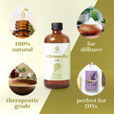 Essential Delights difusor en jardín con citronela activo para aroma agradable al aire libre