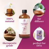 Essential Delights aceite Wintergreen en uso vertido en recipientes para velas beneficio ahorro