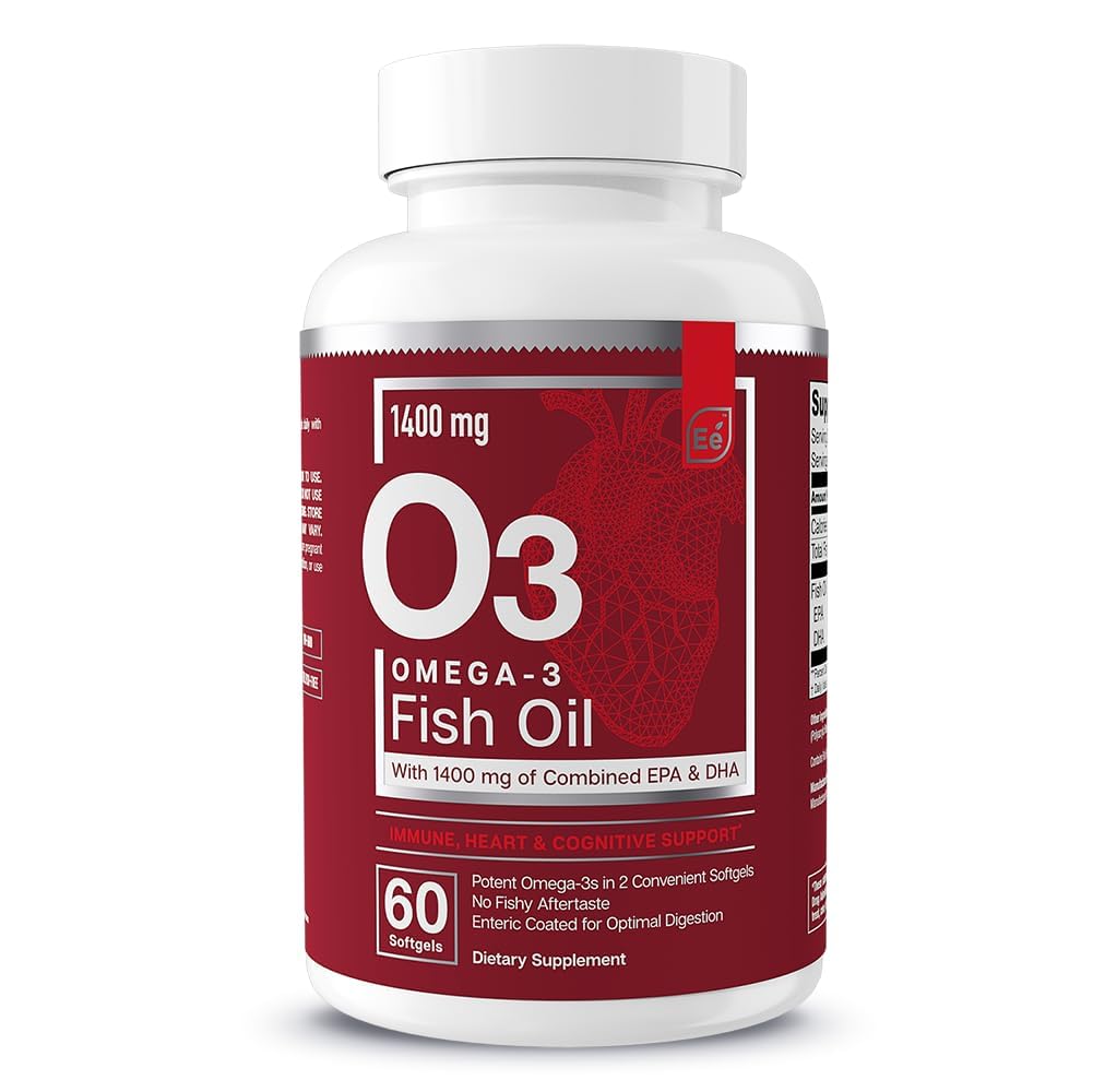 Essential Elements envase frontal mostrando 60 softgels y beneficios