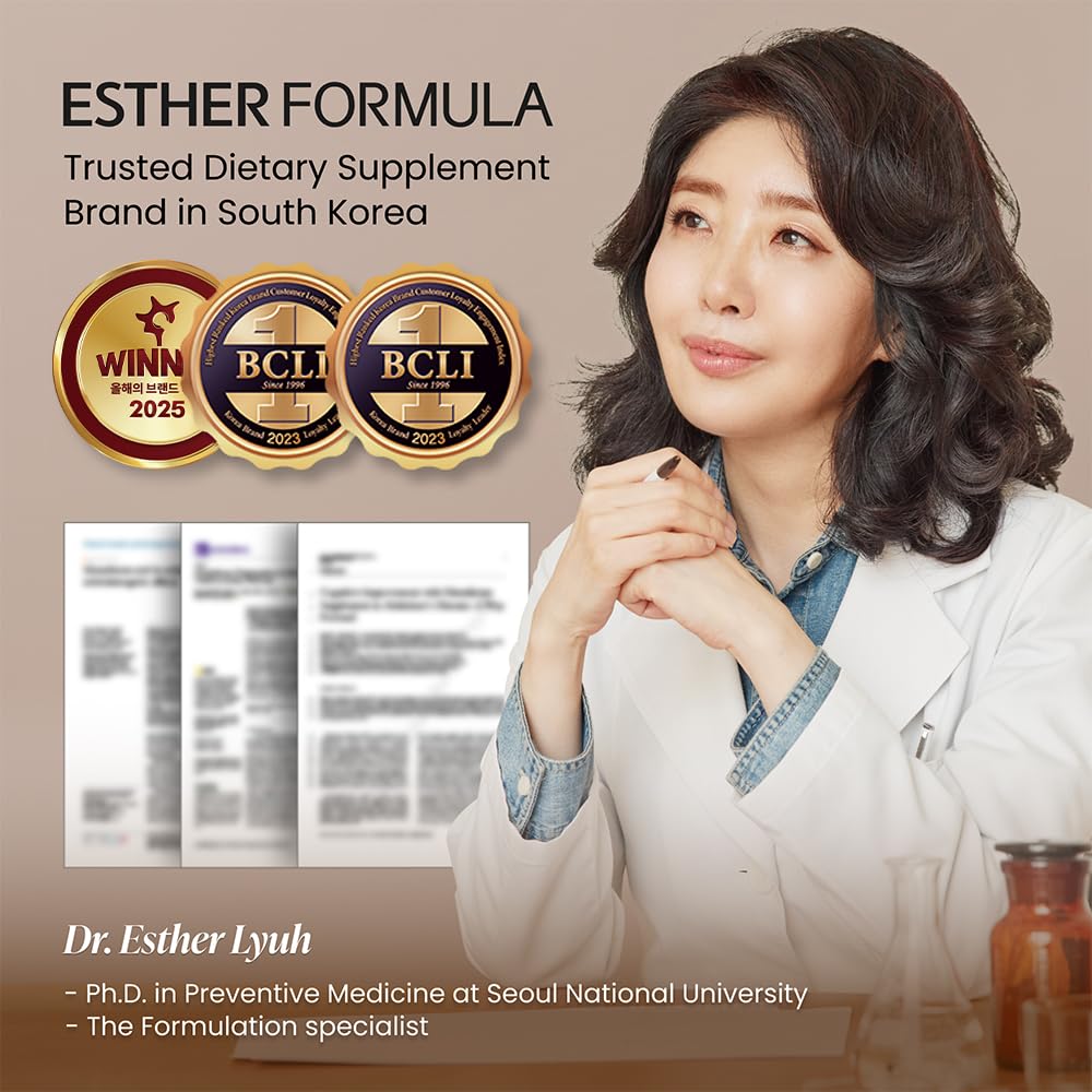 ESTHER FORMULA escena de estilo de vida saludable, beneficio formato discreto
