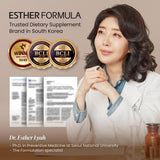 ESTHER FORMULA close-up de manzana representando sabor natural