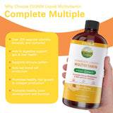 ESUNM etiqueta con lista de vitaminas y modo de uso claro