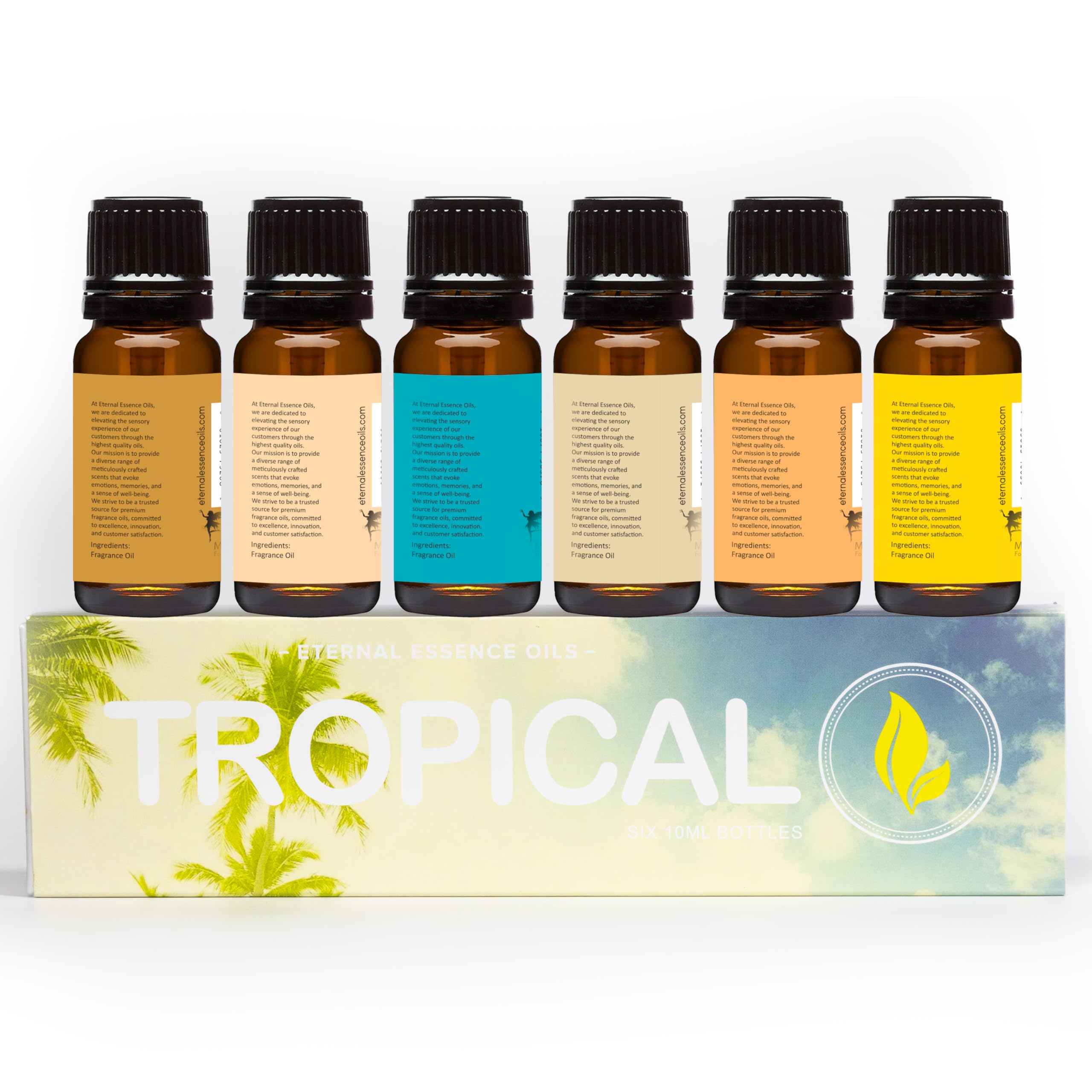Eternal Essence Oils frasco en mano para comparar tamaño y capacidad 10 ml