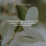 Eternal Essence Oils frasco usado en difusor de varillas generando ambiente fresco