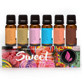 Eternal Essence Oils set en ambiente hogareño vintage, aspecto apto para regalo