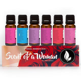 Eternal Essence Oils comparación de tamaño con mano para referencia de 10 ml