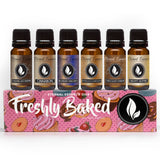 Eternal Essence Oils vista frontal del set de 6 frascos protege aroma