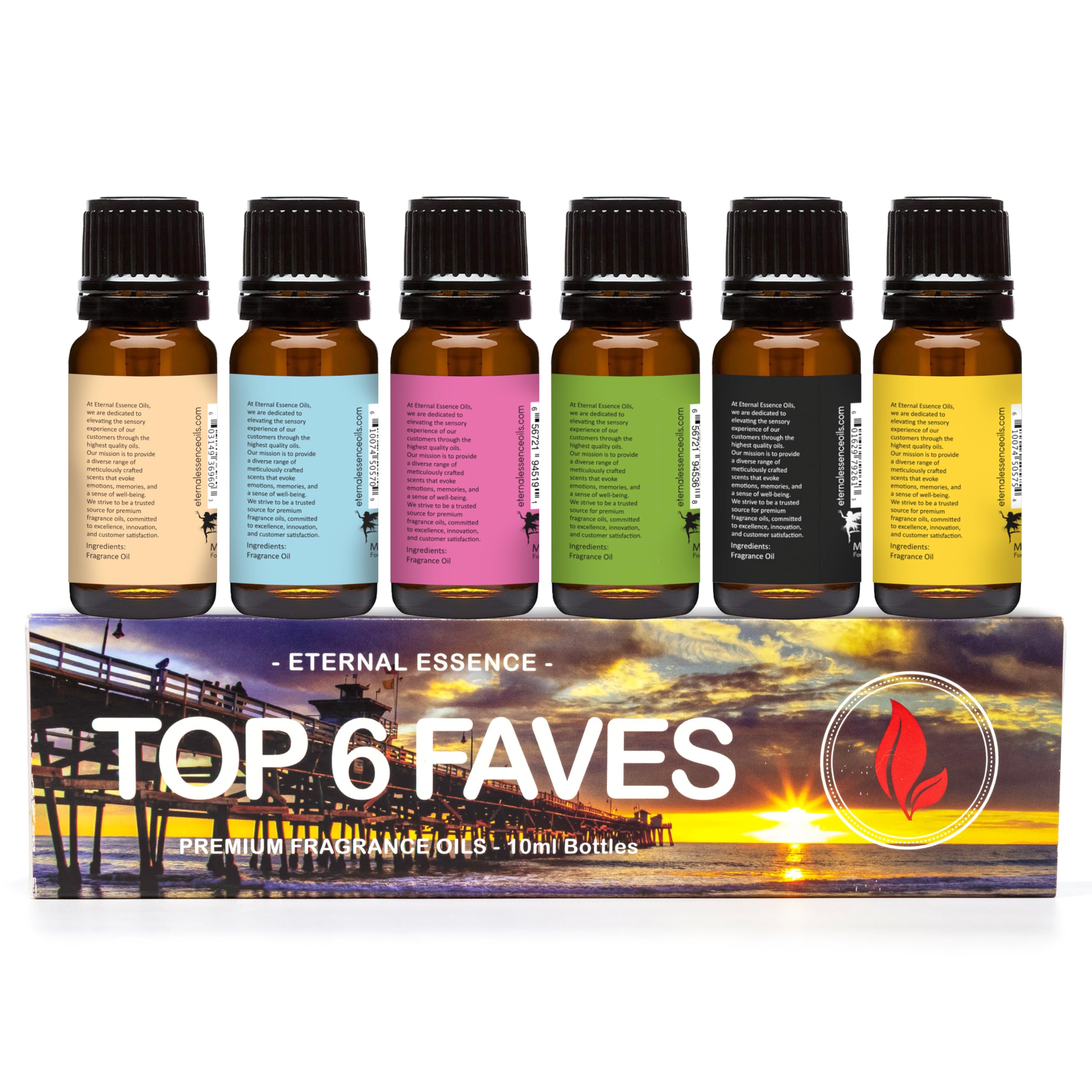 Eternal Essence Oils pack presentado como regalo, ideal para aficionados DIY