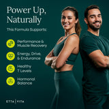 Etta Vita etiqueta informativa enfocada en certificados y pruebas