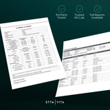 Etta Vita en uso, mano sosteniendo el frasco indicando facilidad de integración