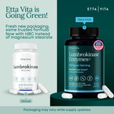 Etta Vita etiqueta con lista de ingredientes y sellos de calidad