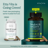Etta Vita NAC en polvo mostrando el ingrediente antioxidante