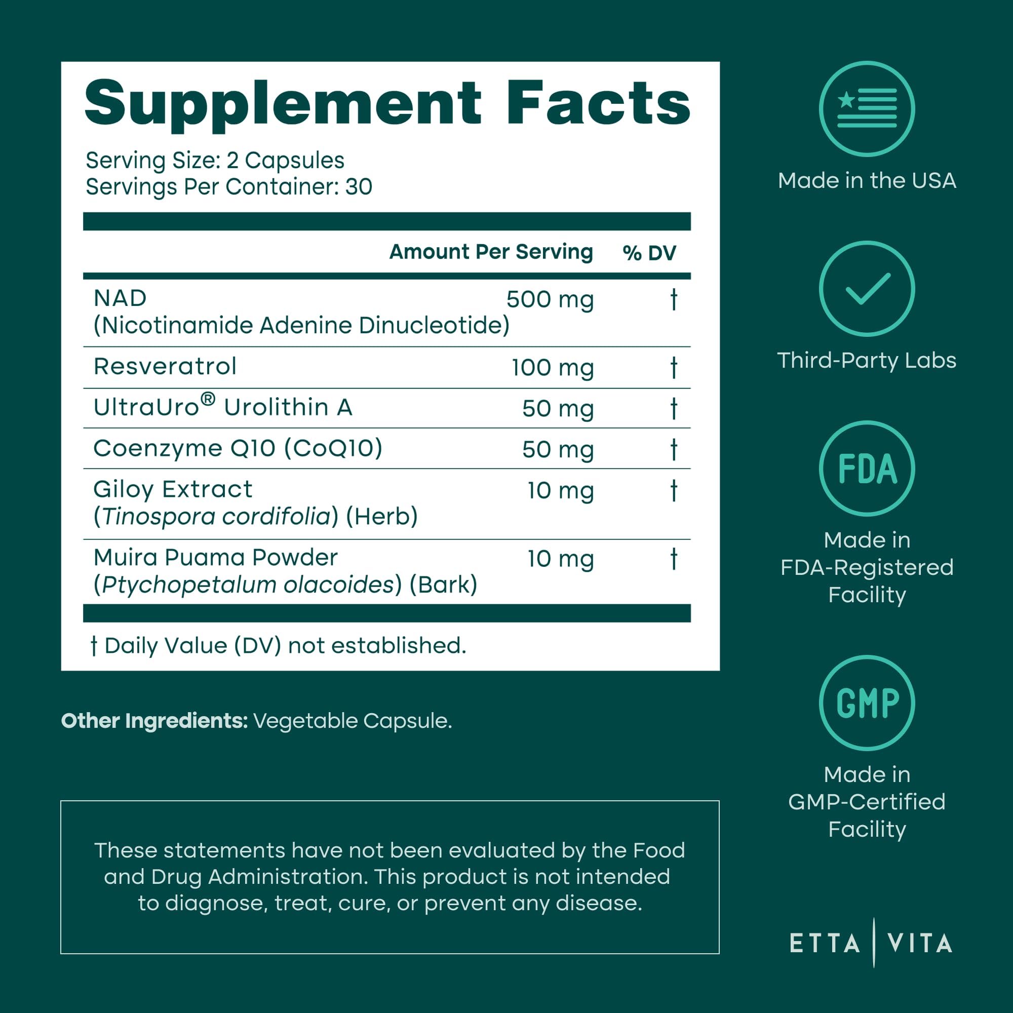 Etta Vita primer plano de textura liposomal que ilustra mejor absorción