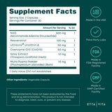 Etta Vita primer plano de textura liposomal que ilustra mejor absorción