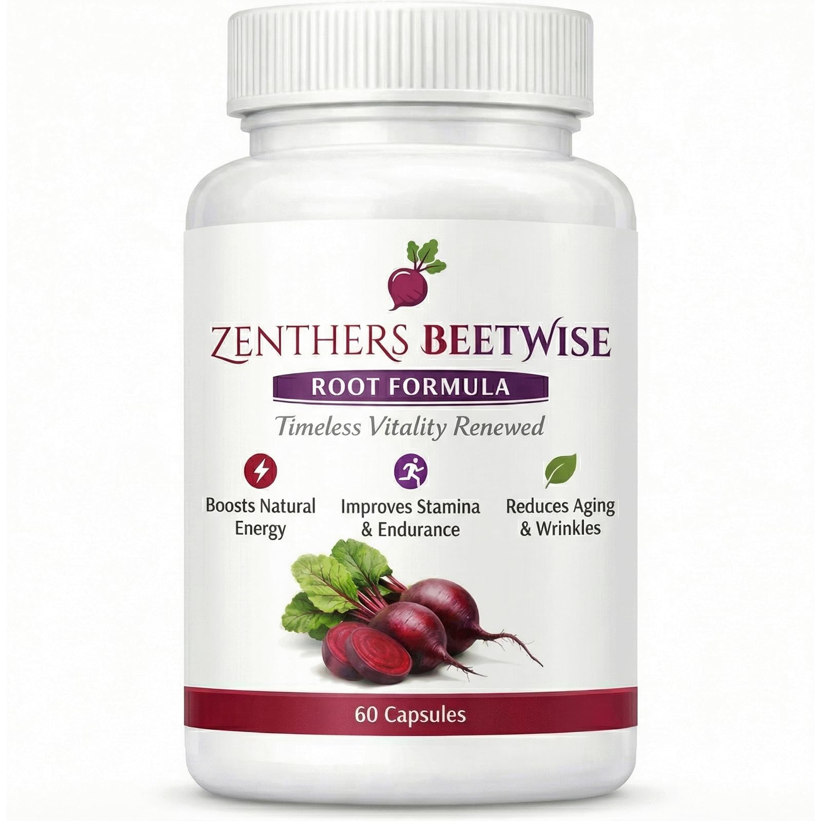 ETUIH Zenthers Beetwise frasco frontal mostrando etiqueta clara y beneficios
