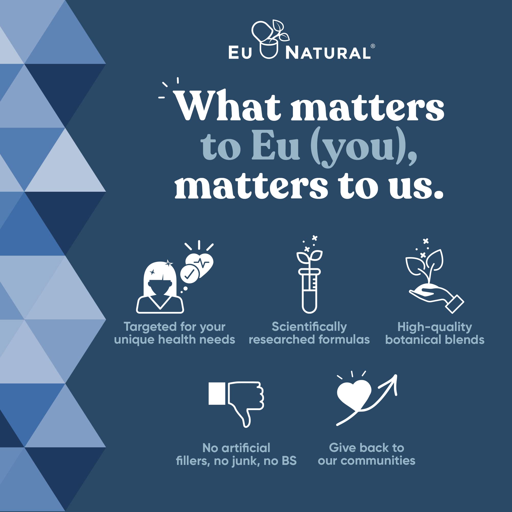 Eu Natural icono vegano sobre fondo claro indicando fórmula sin animales