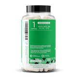 Eu Natural botella junto a ingredientes naturales para transmitir pureza