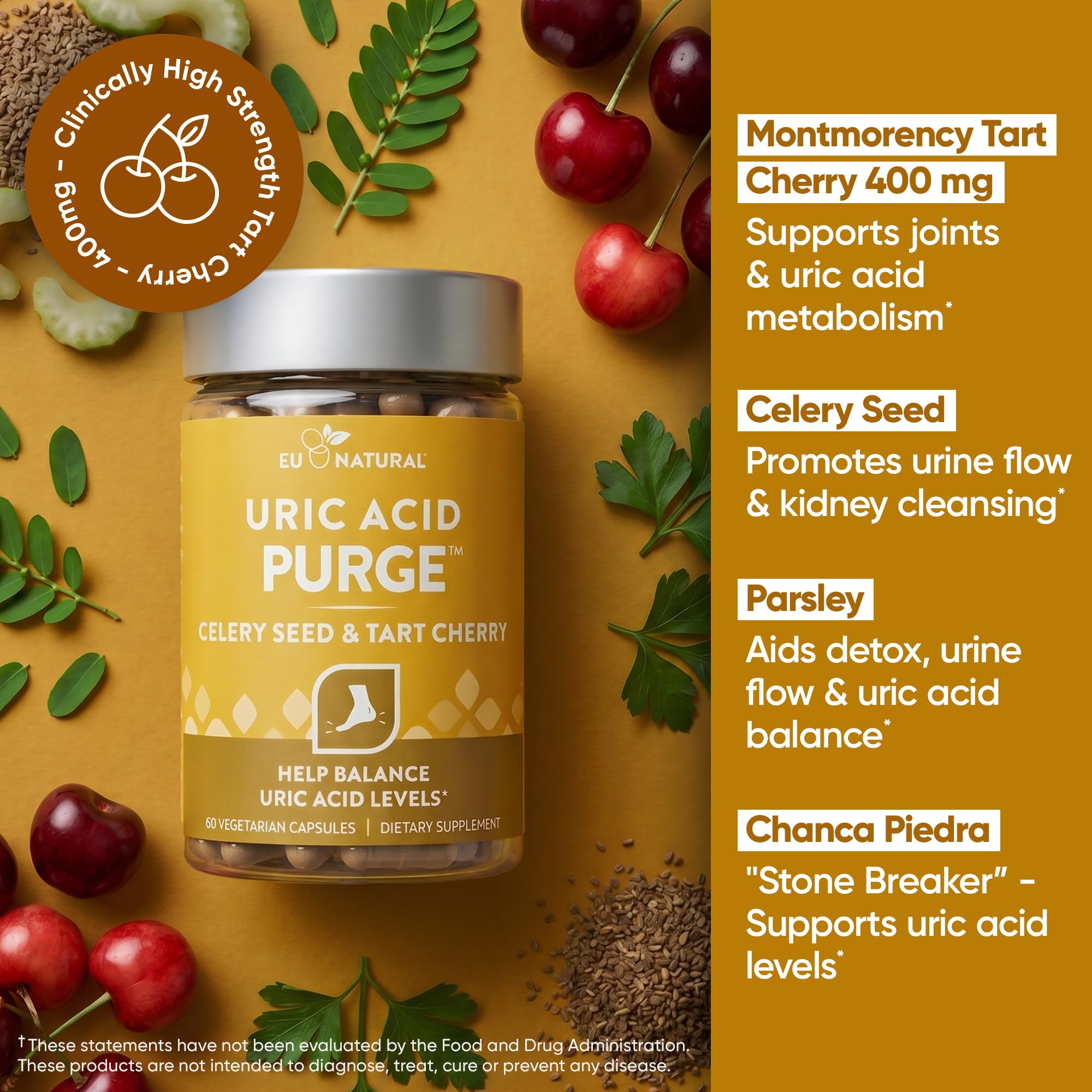 Eu Natural etiqueta con lista de ingredientes y beneficios
