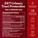 Eu Natural etiqueta nutricional que evidencia pruebas de pureza y cGMP