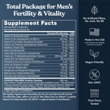 Eu Natural listado de ingredientes enfatizando zinc y folato