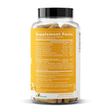 Eu Natural etiqueta con certificación cGMP visible y confianza de calidad