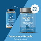 Eu Natural detalle de cápsulas veganas Serenity Sleep, fácil de tragar
