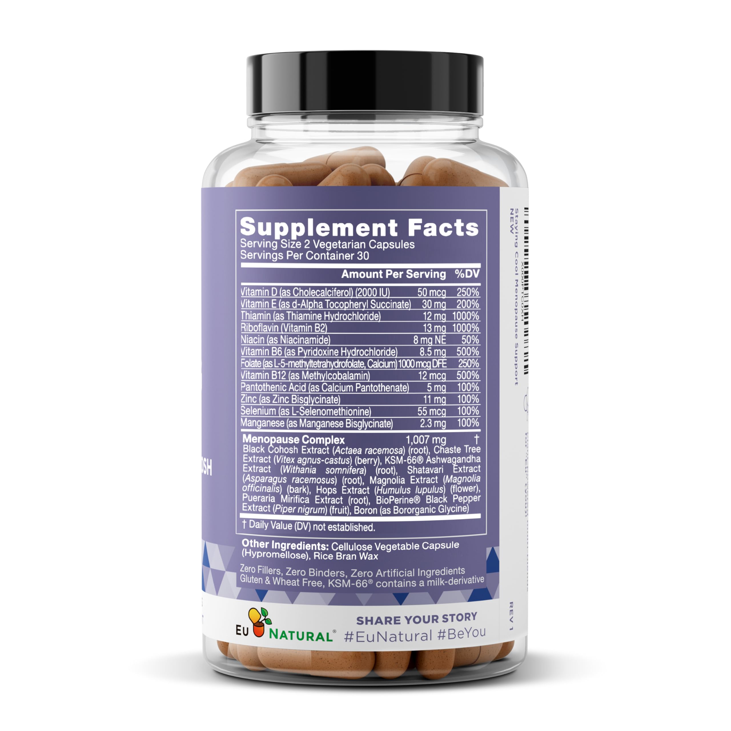 Eu Natural ingredientes botánicos agrupados para evidencia natural