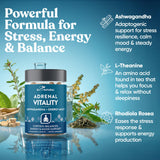 Eu Natural etiqueta de Vitality con ingredientes clave visibles