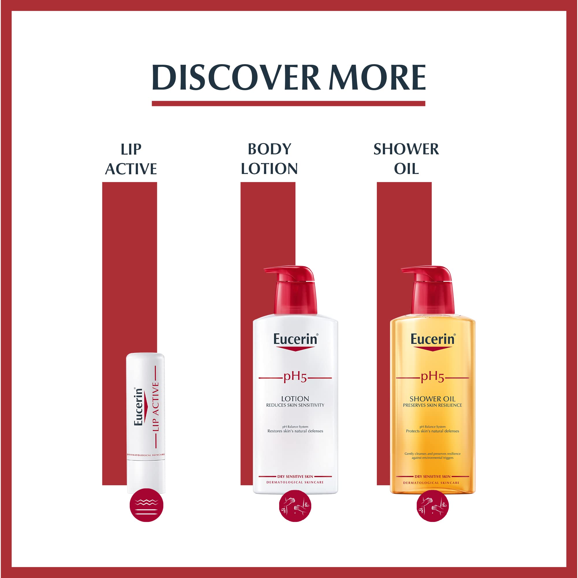 Eucerin Intim-Protect demostración en manos para uso diario cómodo