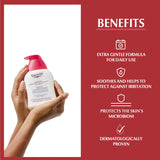 Eucerin Intim-Protect textura fluida que facilita limpieza delicada