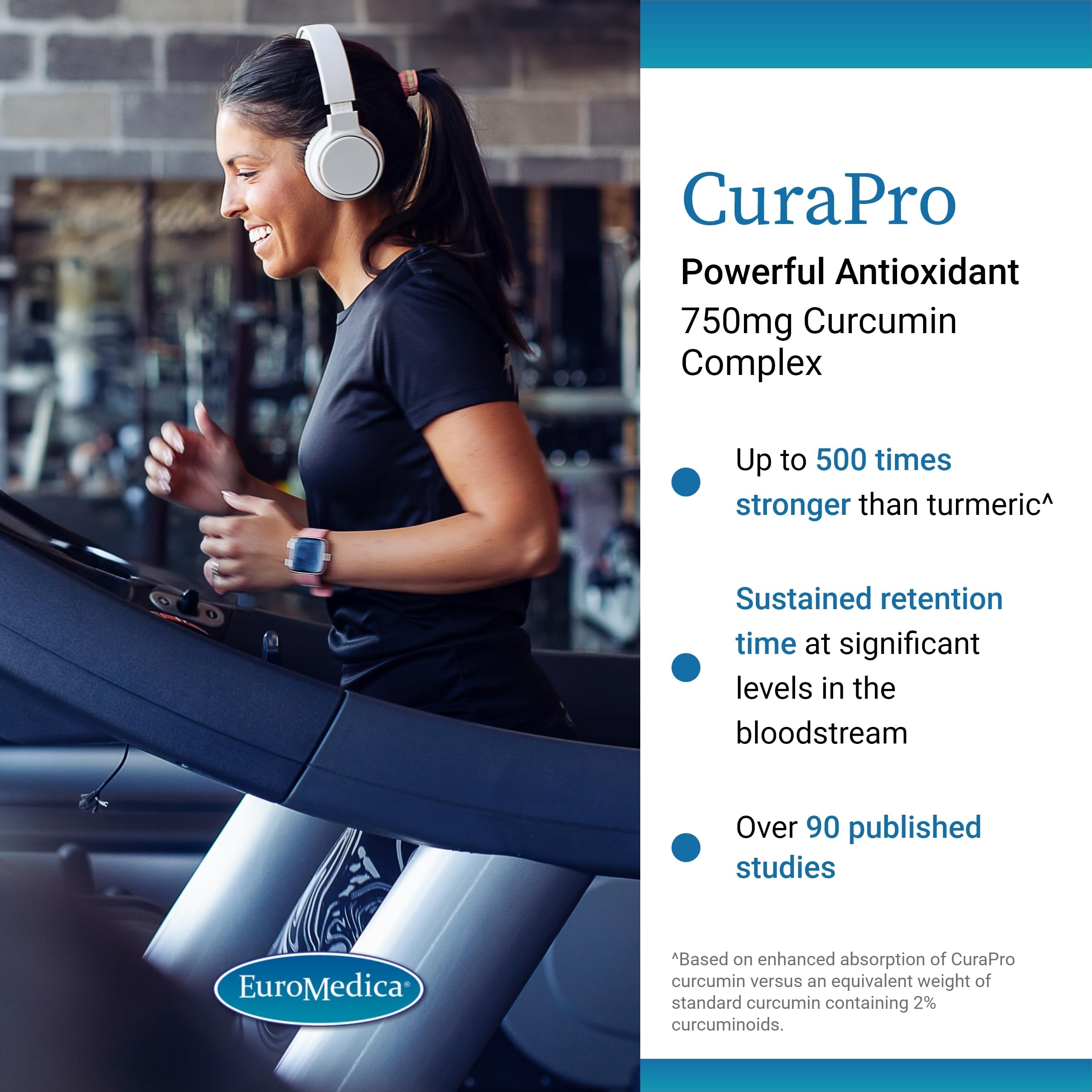 EuroMedica CuraPro aceite esencial de cúrcuma en textura para biodisponibilidad