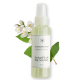 European Spa Source frasco frente mostrando diseño y ventaja de lujo