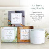 European Spa Source ingredientes lemongrass y eucalipto mostrando frescura