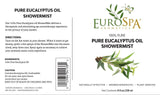 EuroSpa Aromatics aceite claro en frasco demostrando pureza