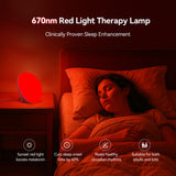 EVATEALE lámpara en uso en dormitorio creando ambiente de descanso