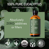 Eve Hansen etiqueta del aceite con información de ingredientes claros